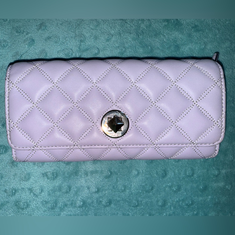 Kate Spade Lavender Quilted Wallet